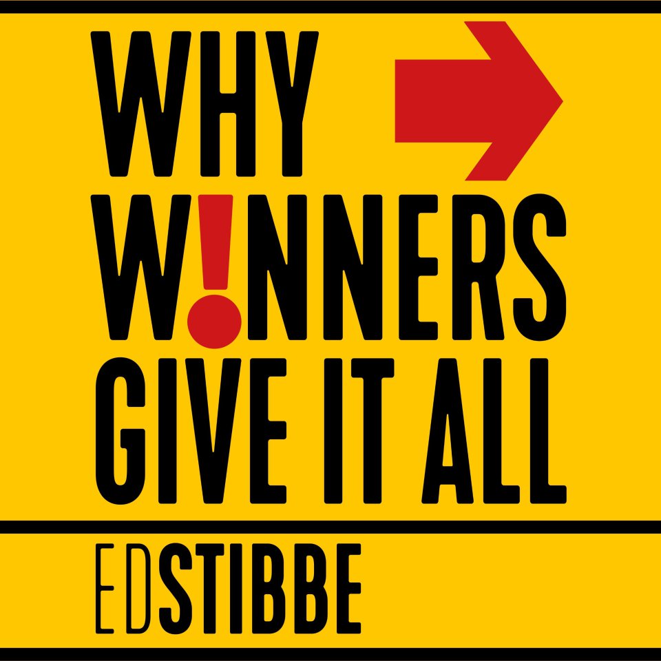 Omslagfoto van Why winners give it all