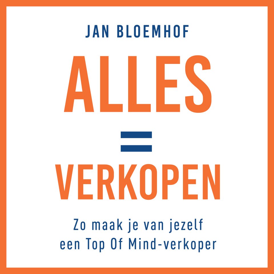 Omslagfoto van Alles is verkopen